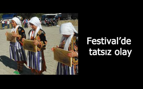 Festival'de Tatsız Olay