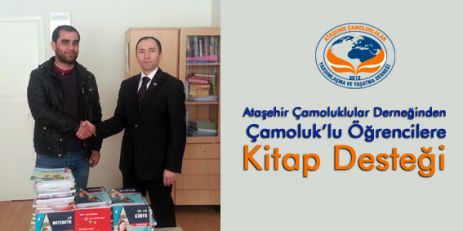 Ataşehir  Çamoluklular Derneğinden Öğrenciler Kitap Desteği