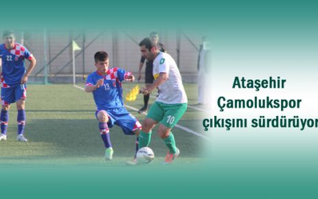 Ataşehir Çamolukspor çıkışını sürdürüyor