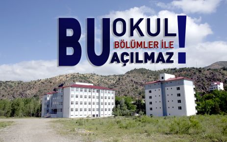 Bu Okul Bu Bölümler İle Açılmaz