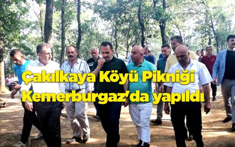 Çakılkaya Köyü Pikniği Kemerburgaz'da yapıldı