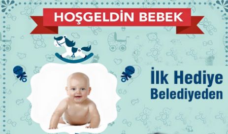 Çamoluk Belediyesinden“Hoş Geldin bebek“ 