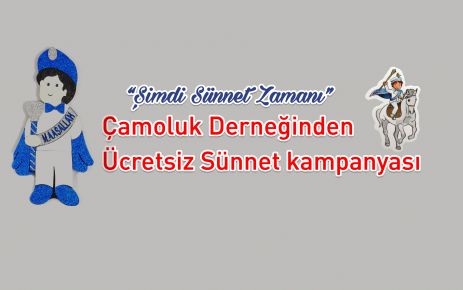 Çamoluk Derneğinden Ücretsiz Sünnet Kampanyası