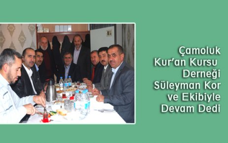 Çamoluk Kur’an Kursu Derneği Süleyman Hoca İle Devam…