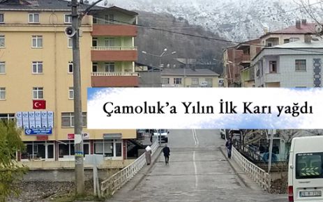  Çamoluk'a Kar Yağdı 