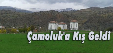 Çamoluk'a Kış Geldi