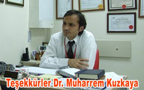 Çamoluk'lu Dr. Muharrem Kuzkaya Takdir Topluyor