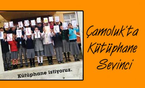 Çamoluk'ta Kütüphane Sevinci