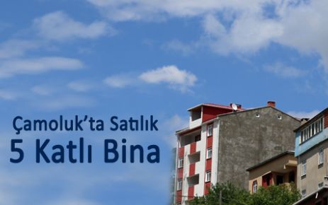 Çamoluk'ta Satılık 5 katlı Bina