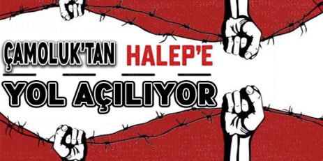 Çamoluk'tan Halep'e Yol Açılıyor