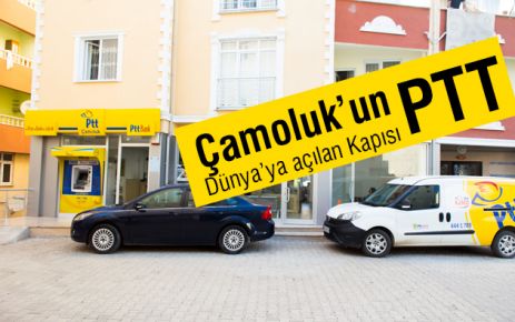 Çamoluk'un yükünü PTT taşır