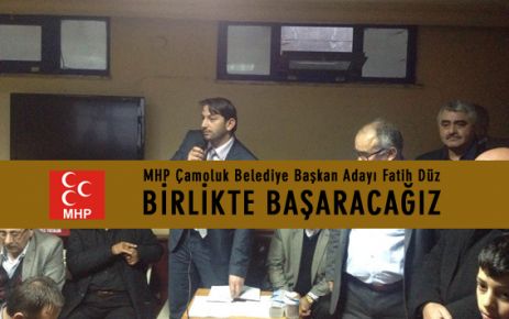 Fatih Düz“Birlikte Başaracağız“