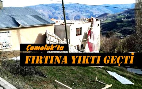 Fırtına Yıktı Geçti