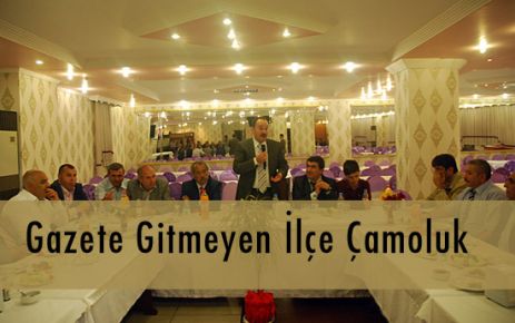  Gazete gitmeyen ilçe, Çamoluk