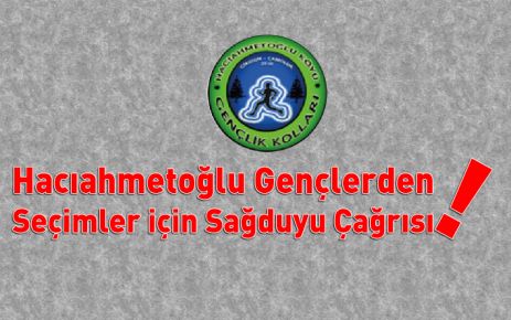 Gençlerden Sağduyu Çağrısı 