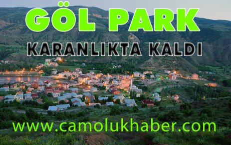 Göl Park Karanlıkta Kaldı