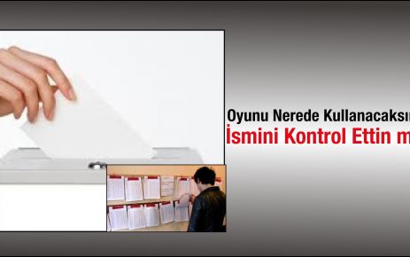 İsminizi Kontrol Ettiniz mi?