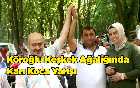 Köroğlu Keşkek Ağalığında Karı Koca Yarışı