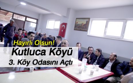 Kutluca'da Oda Sistemi tuttu. Hayırlı olsun!