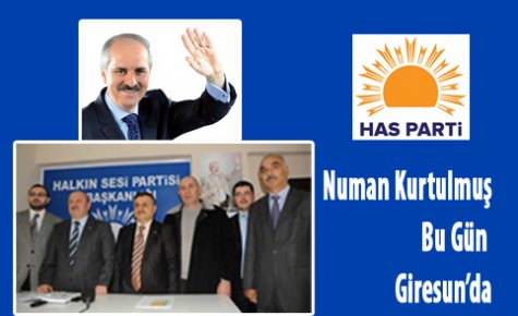 Numan Kurtulmuş Giresun'da