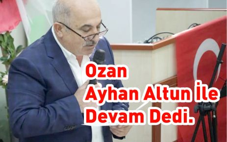 Ozan, Ayhan Altun İle Devam Dedi.