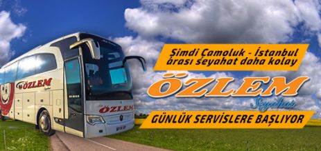 Özlem Seyahat'de günlük Servislere Başlıyor