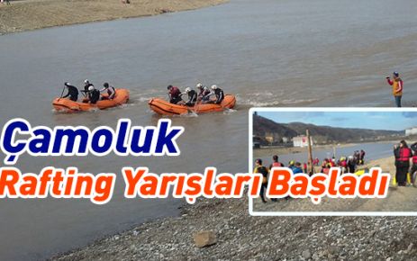 Rafting Yarışları Başladı