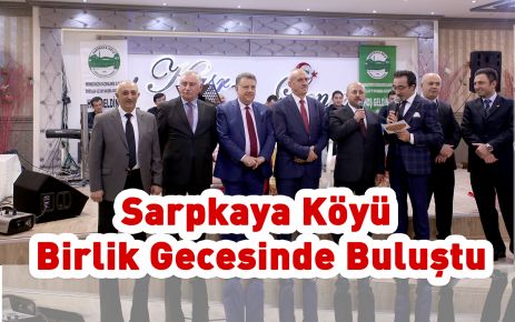 Sarpkaya Köyü Birlik Gecesinde Buluştu