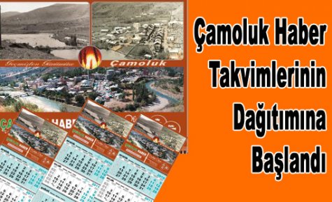 Takvimlerin Dağıtımına Başladık