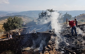 Dulundas'ta Korkutan Yangın