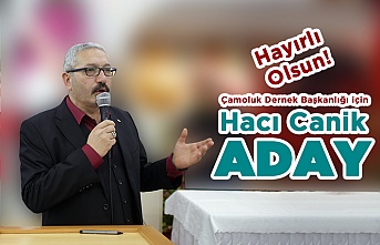 Hacı Canik Yeniden Aday