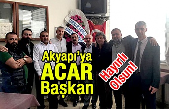 Akyapı'ya Acar Başkan