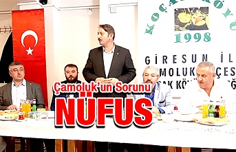 Çamoluk'un Sorunu Nüfus!