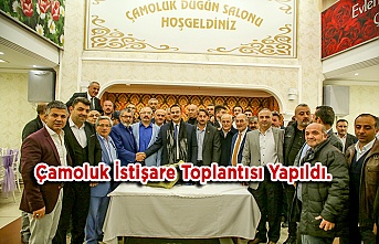 Çamoluk İstişare Toplantısı Yapıldı.