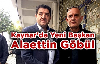 Kaynar'da Yeni Başkan Alaettin Göbül