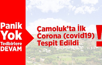 Çamoluk'ta İlk Korana Virüs