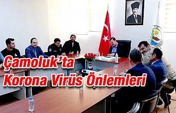 Çamoluk'ta Korona Virüs Önlemleri