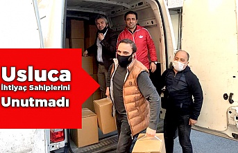 Usluca İhtiyaç Sahiplerini Unutmadı