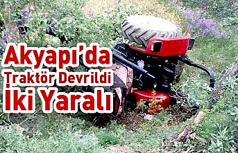 Akyapı'da Kaza 2 Yaralı