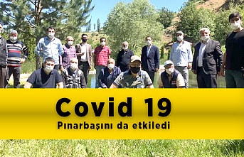 Covid 19  Pınarbaşını da etkiledi.