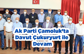 Ak Parti Çamoluk'ta Davut Çukuryurt İle Devam