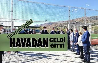 Vali Havadan Geldi Havadan Gitti