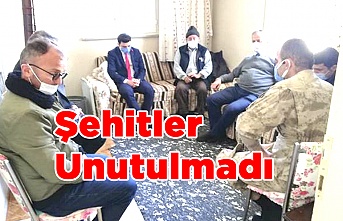 Şehit Aileleri Unutulmadı