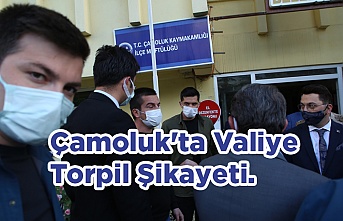 Çamoluk'ta Valiye Torpil Şikayeti.