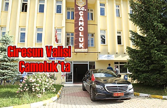 Giresun Valisi Çamoluk'ta