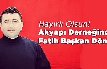 Akyapı Derneğinde Görev Değişimi