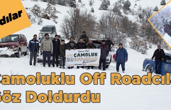 Çamoluk'ta bir ilk! Çamoluk'ta off Road Ekibi İlk Etkinliğinde Göz Doldurdu.