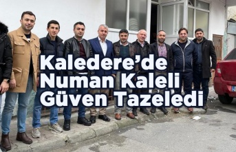 Kaledere Köyü Numan Kaleli İle Devam