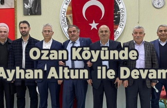 Ozan Köyü Derneğinde Ayhan Altun İle Devam