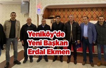 Yeniköy'de Yeni Başkan Erdal Ekmen